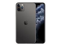 Apple iPhone 11 Pro Max - Smartphone - double SIM - 4G Gigabit Class LTE - 64 Go - GSM - 6.5" - 2688 x 1242 pixels (458 ppi) - Super Retina XDR Display (caméra avant de 12 mégapixels) - 3 x caméras arrière - gris MWHD2ZD/A