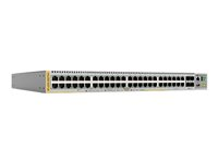 Allied Telesis AT x530-52GPXm - Commutateur - C3 - Géré - 40 x 10/100/1000 (PoE+) + 8 x 100/1000/2.5G/5G (PoE+) + 4 x SFP+ - Montable sur rack - PoE+ (740 W) AT-X530-52GPXM-50