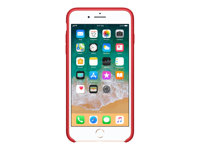 Apple (PRODUCT) RED - Coque de protection pour téléphone portable - silicone - rouge - pour iPhone 7 Plus, 8 Plus MQH12ZM/A