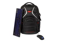 Targus Strike Gaming - Sac à dos pour ordinateur portable - 17.3" - noir, rouge TSB900EU