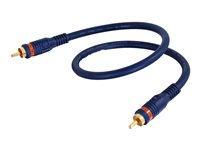 C2G Velocity - Câble audio numérique (coaxial) - RCA (M) pour RCA (M) - 10 m - câble coaxial à triple blindage 80268
