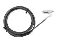 Targus DEFCON Compact Keyed Cable Lock - Câble de sécurité - noir - 1.98 m ASP70GL