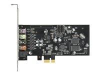 ASUS XONAR SE - Carte son - 24 bits - 192 kHz - 116 dB rapport signal à bruit - 5.1 - PCIe - CM6620A - profil bas 90YA00T0-M0UA00