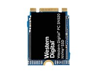 WD PC SN520 NVMe SSD - SSD - 512 Go - interne - M.2 2230 - PCIe 3.0 x2 (NVMe) SDAPTUW-512G