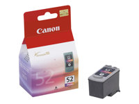Canon CL-52 - Couleur (cyan clair, magenta clair, noir) - originale - réservoir d'encre - pour PIXMA iP6210D, iP6220D, iP6310D, MP450 0619B001