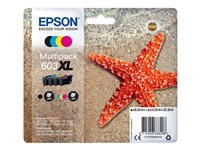 Epson 603XL Multipack - Pack de 4 - XL - noir, jaune, cyan, magenta - original - blister - cartouche d'encre - pour Expression Home XP-2150, 2155, 3150, 3155, 4150, 4155; WorkForce WF-2820, 2840, 2845, 2870 C13T03A64010