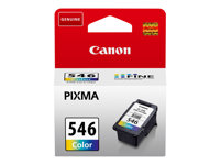 Canon CL-546 - 8 ml - couleur (cyan, magenta, jaune) - original - coque avec sécurité - cartouche d'encre - pour PIXMA TR4551, TR4650, TR4651, TS3350, TS3351, TS3352, TS3355, TS3450, TS3451, TS3452 8289B004