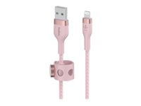 Belkin BOOST CHARGE - Câble Lightning - USB mâle pour Lightning mâle - 1 m - rose - pour Apple iPad/iPhone/iPod (Lightning) CAA010BT1MPK