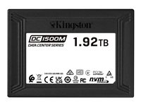 Kingston Data Center DC1500M - SSD - 1.92 To - interne - 2.5" - U.2 PCIe 3.0 x4 (NVMe) SEDC1500M/1920G