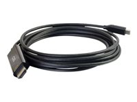 C2G 1.8m (6ft) USB C to HDMI Adapter Cable 4K - Audio / Video Adapter - Black - Adaptateur vidéo externe - USB-C - HDMI - noir 82382