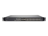 SonicWall NSA 5650 - Advanced Edition - dispositif de sécurité - 10 GigE, 2.5 GigE - 1U - Programme SonicWALL Secure Upgrade Plus (3 ans d'option) - rack-montable 01-SSC-4346