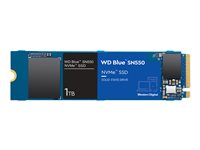 WD Blue SN550 NVMe SSD WDS100T2B0C - SSD - 1 To - interne - M.2 2280 - PCIe 3.0 x4 (NVMe) WDS100T2B0C