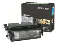 Lexmark - À rendement élevé - noir - originale - cartouche de toner LCCP, LRP - pour Lexmark T520, T522, X520, X522 12A6835