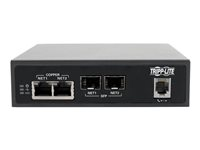 Tripp Lite 8-Port Console Server Built-In Modem Dual GbE NIC Flash Dual SIM - Serveur de consoles - 8 ports - 1GbE, RS-232 - ports analogiques : 1 - Conformité TAA B093-008-2E4U-M