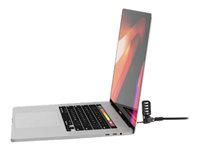 Compulocks The Blade Tablet / Laptop / MacBook Universal Lock Combination Cable Lock Black - Kit de sécurité - noir BLD01BCL