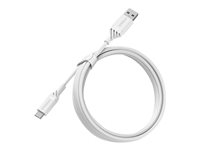 OtterBox Standard - Câble USB - 24 pin USB-C (M) pour USB (M) - 2 m - cloud dream white 78-52660