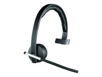 Logitech Wireless Headset Mono H820e - Micro-casque - sur-oreille - DECT - sans fil 981-000512
