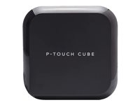 Brother P-Touch Cube Plus PT-P710BT - Imprimante d'étiquettes - transfert thermique - Rouleau (2,4 cm) - 180 x 360 dpi - jusqu'à 68 étiquettes/minute - USB 2.0, Bluetooth - outil de coupe PTP710BTXG1