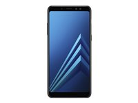 Samsung Galaxy A8 (2018) Enterprise Edition - 4G smartphone - double SIM - RAM 4 Go / Mémoire interne 32 Go - microSD slot - écran OEL - 5.6" - 2220 x 1080 pixels - rear camera 16 MP - 2x front cameras 16 MP, 8 MP - noir minuit SM-A530FZKDE27