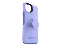 OtterBox Otter + Pop Symmetry Series - Coque de protection pour téléphone portable - antimicrobien - polycarbonate, caoutchouc synthétique - pervenche - pour Apple iPhone 14 Plus 77-88753