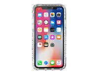 Griffin Survivor Strong - Coque de protection pour téléphone portable - polycarbonate, polyuréthanne thermoplastique (TPU) - clair - pour Apple iPhone X TA43985