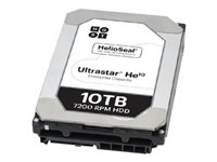 HGST Ultrastar He10 HUH721010ALE604 - Disque dur - 10 To - interne - 3.5" - SATA 6Gb/s - 7200 tours/min - mémoire tampon : 256 Mo 0F27454