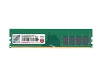 Transcend JetRAM - DDR4 - 8 Go - DIMM 288 broches - 2400 MHz / PC4-19200 - CL17 - 1.2 V - mémoire sans tampon - non ECC JM2400HLB-8G