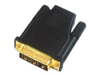 Neklan - Adaptateur vidéo - HDMI femelle pour DVI-D mâle - noir - vis moletées 1070329