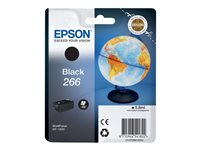 Epson 266 - 5.8 ml - noir - originale - emballage coque avec alarme radioélectrique - cartouche d'encre - pour WorkForce WF-100W, WF-110W C13T26614020