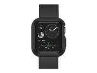 OtterBox EXO EDGE - Pare-chocs pour montre intelligente - polycarbonate, TPE - noir - pour Apple Watch (40 mm) 77-63619