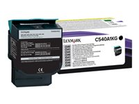 Lexmark - Noir - original - cartouche de toner LCCP, LRP - pour Lexmark C540, C543, C544, C546, X543, X544, X546, X548 C540A1KG