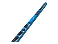 Eaton Managed Rack PDU EMAB05-30B - Unité de distribution secteur (rack-montable) - CA 200-240 V - 7.4 kW - monophasé - Ethernet 10/100, RS-232 - entrée : IEC 60309 32A - connecteurs de sortie : 24 (4 x IEC 60320 C19, 20 x IEC 60320 C13) - 0U - 3 m cordon - bleu EMAB05-30B