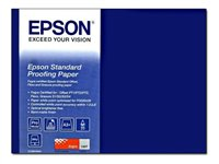 Epson Proofing Paper Standard - Semi-mat - 359 x 559 mm - 205 g/m² - 100 feuille(s) papier épreuve - pour Stylus Pro 4900 Spectro_M1; SureColor P5000, P800, SC-P10000, P20000, P5000, P6000, P7500 C13S045192