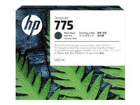 HP 775 - 500 ml - noir mat - original - DesignJet - cartouche d'encre - pour DesignJet Z6 Pro 1XB22A