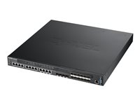 Zyxel XS3700-24 - Commutateur - C2+ - Géré - 8 x 10GBase-T + 12 x 10 Gigabit SFP+ + 4 x combo 10 gigabits SFP+ - Montable sur rack XS3700-24-ZZ0101F