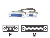MCL Samar - Câble d'imprimante - DB-9 (F) pour DB-25 (M) - 2 m MC315-2M