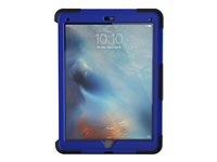 Griffin Survivor Slim - Boîtier de protection pour tablette - silicone, polycarbonate - Noir/bleu - pour Apple 12.9-inch iPad Pro (1ère génération, 2e génération) GB40364