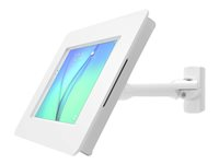 Compulocks Rokku Swing Arm iPad 9.7" / Galaxy Tab A 9.7" / S2 9.7" / S3 9.7" Wall Mount White - Boîtier - Anti-vol - pour tablette - verrouillable - aluminium de haute qualité - noir - Interface de montage : 100 x 100 mm - montable en surface - pour Apple 9.7-inch iPad Pro; Samsung Galaxy Tab A (9.7 "), Tab S2 (9.7 "), Tab S3 (9.7 ") 827W260ROKW
