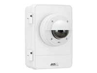 AXIS T98A17-VE - Armoire - montable sur mur - CA 230 V - blanc - pour AXIS P1455, P3343, P3344, P3346, P3363, P3364, P3365, P3367, P3384 5505-421