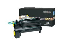 Lexmark - À rendement extrêmement élevé - jaune - original - cartouche de toner LCCP - pour Lexmark C792, X792 C792X2YG