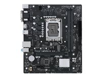 ASUS PRIME H610M-R D4 - Carte-mère - micro ATX - Socket LGA1700 - H610 Chipset - USB 3.2 Gen 1 - Gigabit LAN - carte graphique embarquée (unité centrale requise) - audio HD (8 canaux) 90MB1B40-M0ECY0