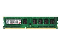 Transcend - DDR3 - module - 4 Go - DIMM 240 broches - 1600 MHz / PC3-12800 - CL11 - 1.5 V - mémoire sans tampon - non ECC - pour ASUS MAXIMUS VI FORMULA, MAXIMUS VI IMPACT; Gigabyte GA-E350; HP Pavilion HPE h8-1240 TS512MLK64V6N