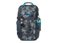HP Odyssey Backpack - Sport - sac à dos pour ordinateur portable - 15.6" - gris - pour OMEN by HP 15; HP 14, 15; ENVY x360; Pavilion Gaming 15; Pavilion x360; Spectre x360 5WK93AA#ABB