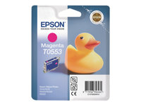 Epson T0553 - 8 ml - magenta - original - blister - cartouche d'encre - pour Stylus Photo R240, R245, RX420, RX425, RX520 C13T05534010