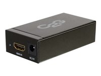 C2G HDMI to DisplayPort Converter - Convertisseur vidéo - HDMI - DisplayPort - noir 81698