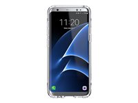 Griffin Survivor Clear - Coque de protection pour téléphone portable - polycarbonate, polyuréthanne thermoplastique (TPU) - clair - pour Samsung Galaxy S8 GB43462