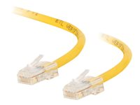 C2G Cat5e Non-Booted Unshielded (UTP) Network Crossover Patch Cable - Câble inverseur - RJ-45 (M) pour RJ-45 (M) - 7 m - UTP - CAT 5e - bloqué, uniboot - jaune 83354