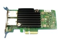 Intel X550 - Adaptateur réseau - PCIe profil bas - 10Gb Ethernet x 2 - pour PowerEdge C6320, FC830, M830, VRTX; PowerEdge C6420, R330, R430, R640, R740, R830, R930 540-BBRG