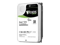 Seagate Exos X14 ST12000NM0008 - Disque dur - 12 To - interne - SATA 6Gb/s - 7200 tours/min - mémoire tampon : 256 Mo ST12000NM0008