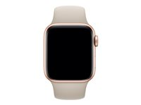 Apple 40mm Sport Band - Bracelet de montre pour montre intelligente - 130-200 mm - pierre - pour Watch (38 mm, 40 mm) MTP82ZM/A